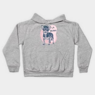 La Reina Chihuahua Kids Hoodie